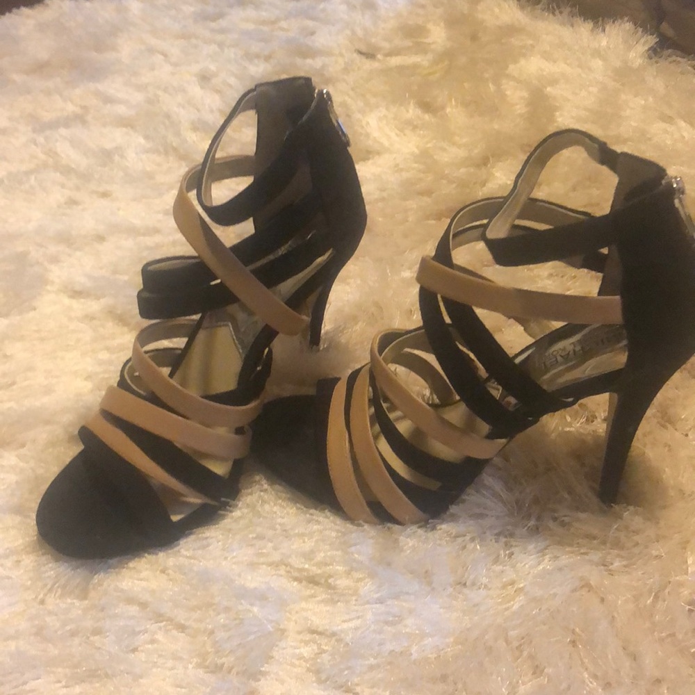 Michael Kors suede strapped sandal